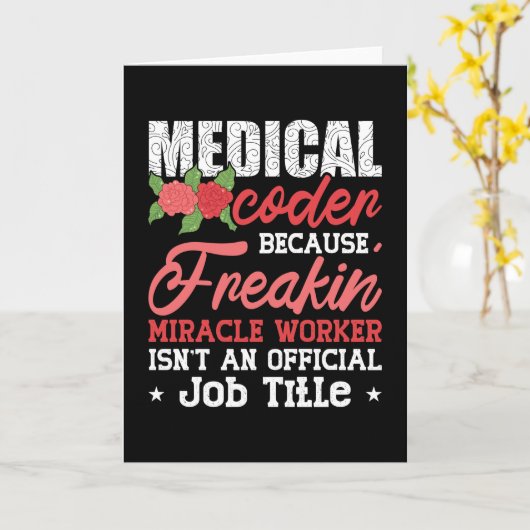 Medische code omdat Freakin Assistant ICD-code Kaart (Gele Bloem)