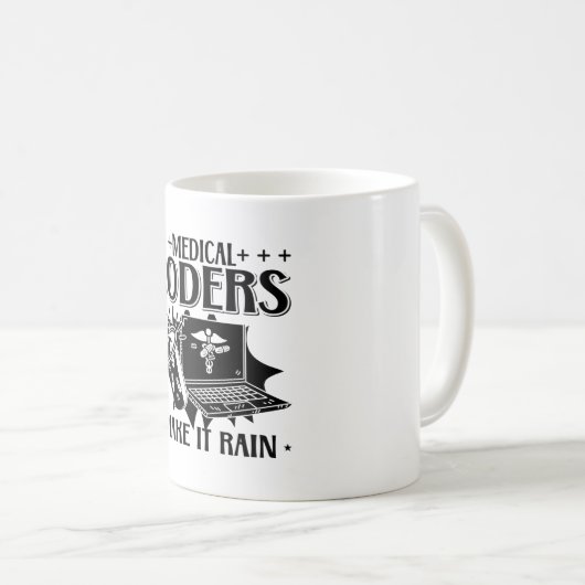 Medische codeerapparaten zorgen ervoor dat de stek koffiemok (Voorkant rechts)