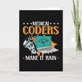 Medische codeerapparaten zorgen ervoor dat het wor kaart (Voorkant)