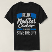 Medische codeercode t-shirt (Design voorkant)
