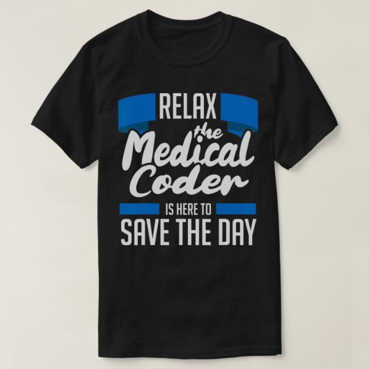 Medische codeercode t-shirt (Design voorkant)