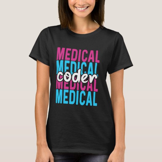 Medische codeerder Klinische codeerder T-shirt (Voorkant)