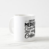 Medische codeerfunctie Voeg alleen Coffee Programm Koffiemok (Voorkant links)