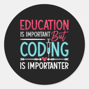 Medische codeeronderricht is belangrijk voor ICD-c Ronde Sticker