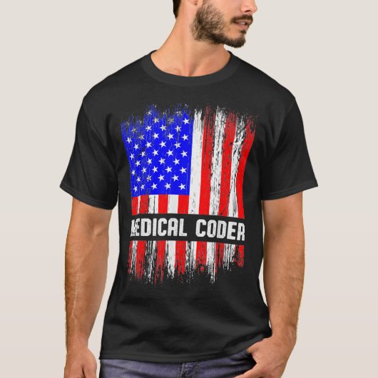 Medische Coder Biller Codering _4 T-shirt (Voorkant)