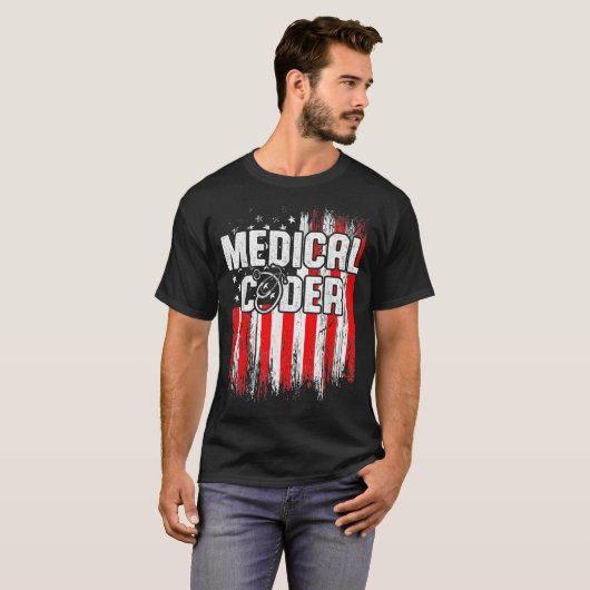 Medische Coder Biller Codering _63 T-shirt (Voorkant volledig)