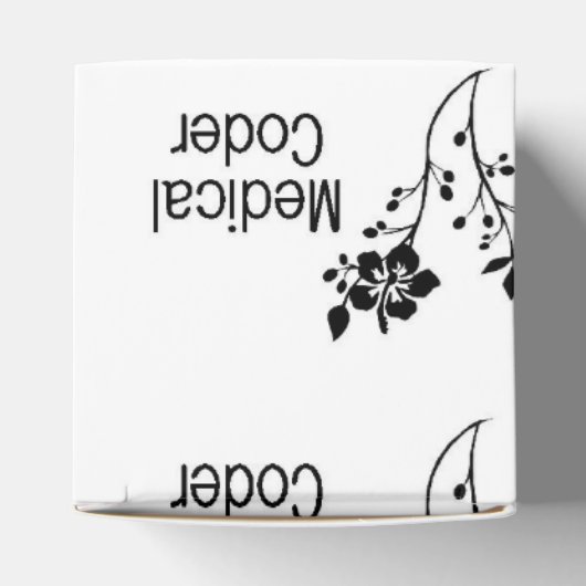 Medische Coder Elegance Bedankdoosjes (Bovenkant)