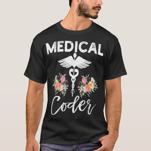 Medische Coder Gifts voor Vrouwen Medische Coder T-shirt (Voorkant)