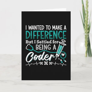 Medische coder is een coder-ICD-coderingsprogramma Kaart