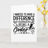 Medische coder is een coder-ICD-programmeercoderin Kaart (Gele Bloem)