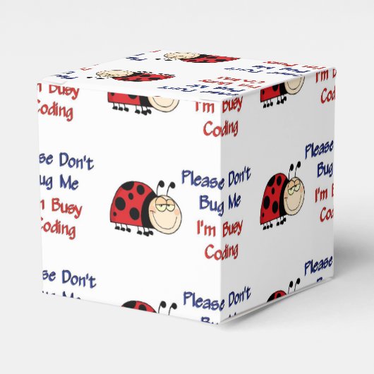 Medische Coder Ladybug2 Bedankdoosjes (Voorkant Zijde)