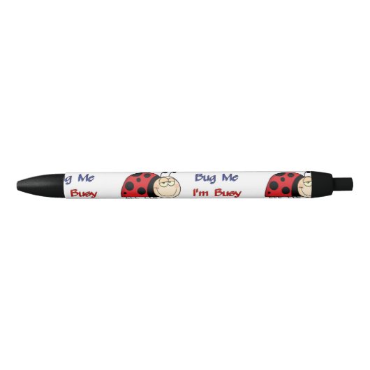 Medische Coder Ladybug2 Zwarte Inkt Pen (Voorkant)