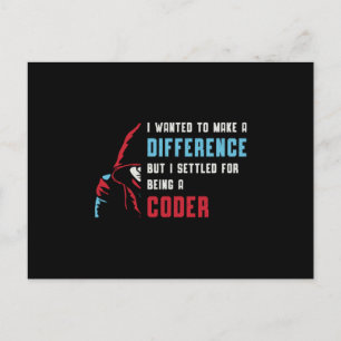 Medische coder met coderingscode ICD-coderingscode Briefkaart