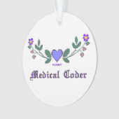 Medische coderedrukdruk ornament (voorkant)