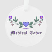 Medische coderedrukdruk ornament (voorkant)