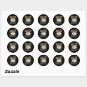Medische codering Specialist Hero Job Ronde Sticker (Vel)