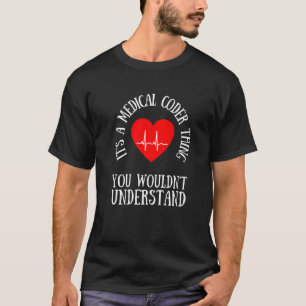 Medische codeur coderen Va-verpleegkundige en klin T-shirt