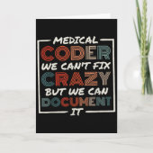 Medische codeur die we niet kunnen repareren, medi kaart (Voorkant)