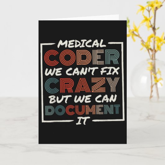 Medische codeur die we niet kunnen repareren, medi kaart (Gele Bloem)