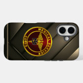 Medische dienst Corps Case-Mate iPhone Case (Achterkant (horizontaal))