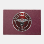 MEDISCHE DIENST CORPS DEURMAT (Voorkant)