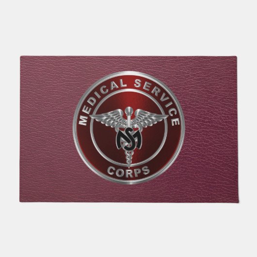 MEDISCHE DIENST CORPS DEURMAT (Voorkant)