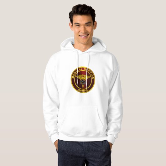 Medische dienst Corps Hoodie (Voorkant volledig)