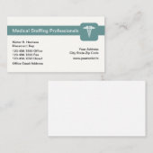 Medische dienst visitekaartje (Voorkant / Achterkant)