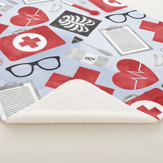 Medische dierenarts Tandheelkundige Sherpa Deken (3/4)