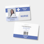MEDISCHE DOCTOR NUREUZE Noodtoestand Badge (Front & Back)
