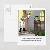 Medische/Dokters Humor Postkaart (Voorkant / Achterkant)