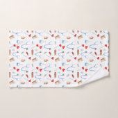 Medische Doktersapparatuur Patroon Bad Handdoek (Handdoek)