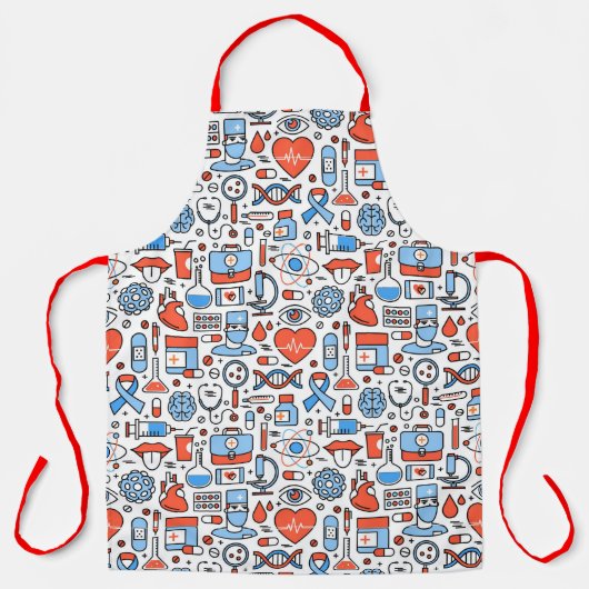 Medische elementen schort (Voorkant)