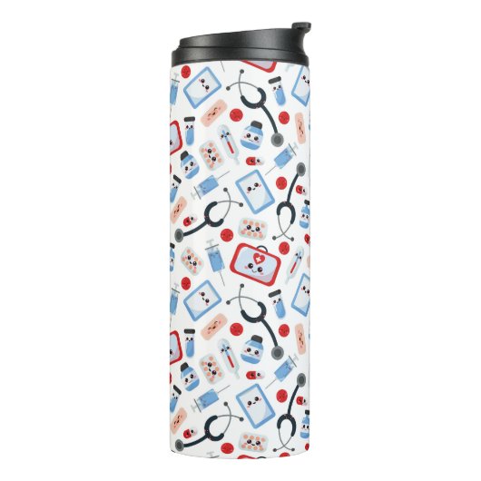 Medische elementen thermosbeker (Gedraaid links)