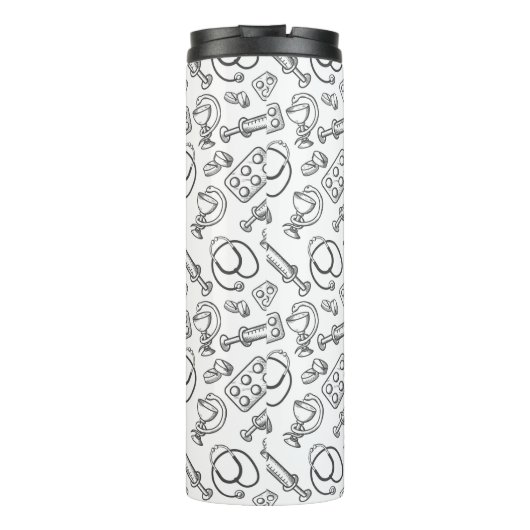 Medische elementen thermosbeker (Achterkant)