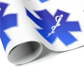 Medische EMS-symbool Cadeaupapier (Rol Hoek)