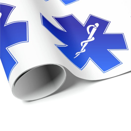 Medische EMS-symbool Cadeaupapier (Rol Hoek)