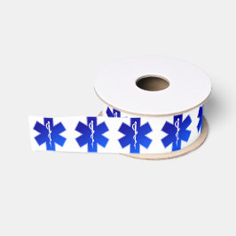 Medische EMS-symbool Grosgrain Lint