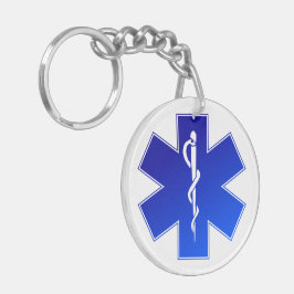 Medische EMS-symbool Sleutelhanger