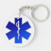 Medische EMS-symbool Sleutelhanger (Achterkant)