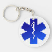 Medische EMS-symbool Sleutelhanger (Voorkant)