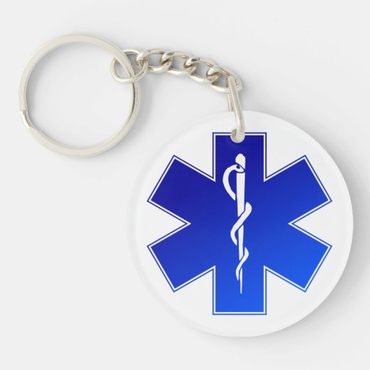 Medische EMS-symbool Sleutelhanger (Voorkant)