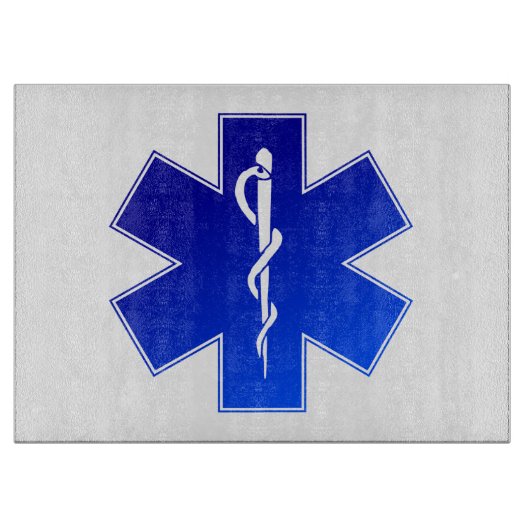 Medische EMS-symbool Snijplank (Voorkant)