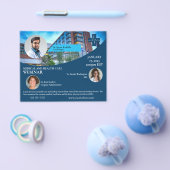 Medische en gezondheidszorg-webinar flyer (Enkel)