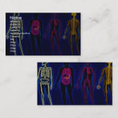  medische en menselijke systemen visitekaartje (Voorkant / Achterkant)