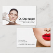 Medische esthetiek en plastische chirurgie visitekaartje (Voorkant / Achterkant)