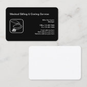 Medische facturering en codering visitekaartje (Voorkant / Achterkant)