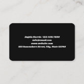 Medische facturering visitekaartje (Achterkant)