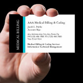 Medische factureringscodering Visitekaartjes