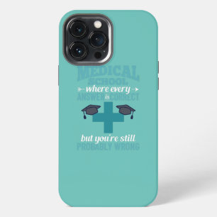 Medische Faculteit Dokter Student Medisch Onderwij iPhone 13 Pro Max Hoesje